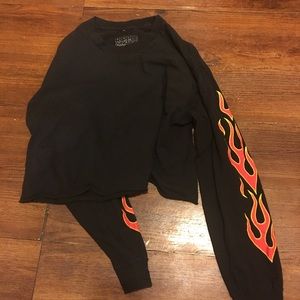 Flames long sleeve